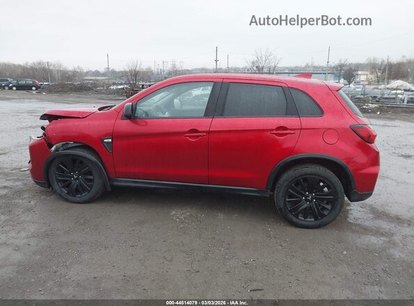 JA4APUAU4MU007017 2021 MITSUBISHI OUTLANDER SPORT Red Սալոնի 360 աստիճան տեսք