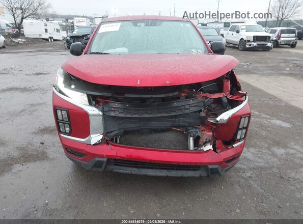 JA4APUAU4MU007017 2021 MITSUBISHI OUTLANDER SPORT Red Սարքավորումների վահանակի տեսք