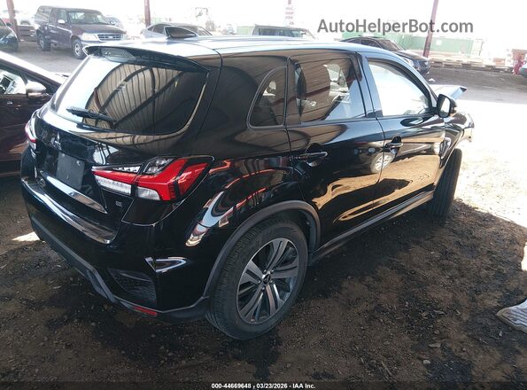 JA4APVAU4MU015902 2021 MITSUBISHI OUTLANDER SPORT Black Trasero derecho
