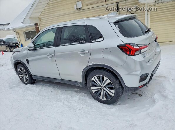 JA4APVAU5MU015214 2021 MITSUBISHI OUTLANDER Серебряный Задняя левая четверть