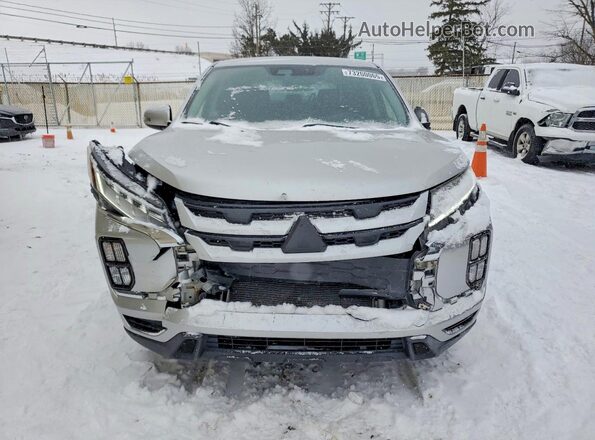 JA4APVAU5MU015214 2021 MITSUBISHI OUTLANDER Серебряный Вид спереди