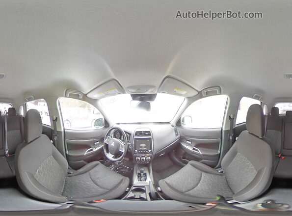 JA4APVAU5MU015214 2021 MITSUBISHI OUTLANDER Серебряный Панорамный вид салона 360°