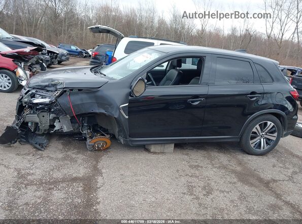 JA4APVAU6NU014297 2022 MITSUBISHI OUTLANDER SPORT Черный 