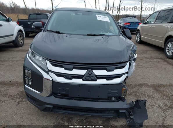 JA4APVAU6NU014297 2022 MITSUBISHI OUTLANDER SPORT Черный Вид задней части салона