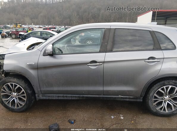 JA4AR3AW2JU012671 2018 MITSUBISHI OUTLANDER SPORT Серебряный 