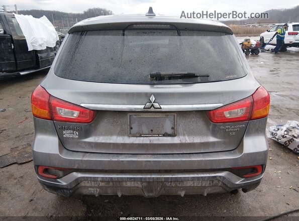 JA4AR3AW2JU012671 2018 MITSUBISHI OUTLANDER SPORT Серебряный 