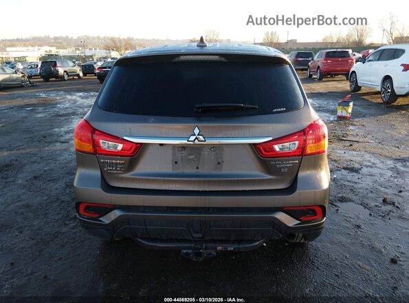 JA4AR3AW7JZ012829 2018 MITSUBISHI OUTLANDER SPORT Серый 