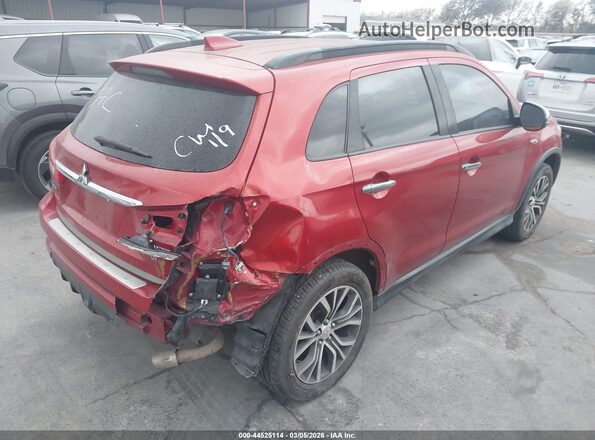 JA4AR4AW2KU008191 2019 MITSUBISHI OUTLANDER SPORT Темно-бордовый Задняя правая четверть