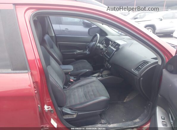 JA4AR4AW2KU008191 2019 MITSUBISHI OUTLANDER SPORT Темно-бордовый Вид салона спереди
