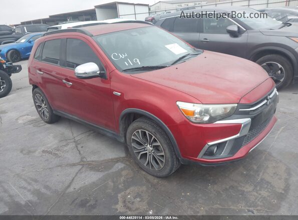 JA4AR4AW2KU008191 2019 MITSUBISHI OUTLANDER SPORT Темно-бордовый Передняя правая четверть
