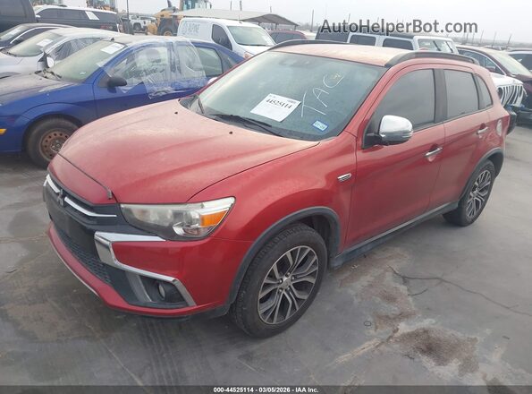 JA4AR4AW2KU008191 2019 MITSUBISHI OUTLANDER SPORT Темно-бордовый Передняя левая четверть
