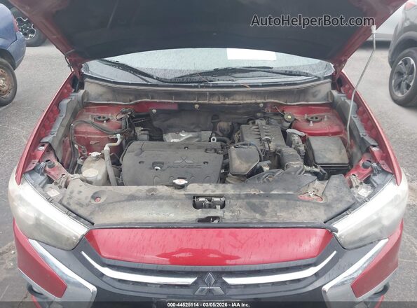 JA4AR4AW2KU008191 2019 MITSUBISHI OUTLANDER SPORT Темно-бордовый Вид сзади