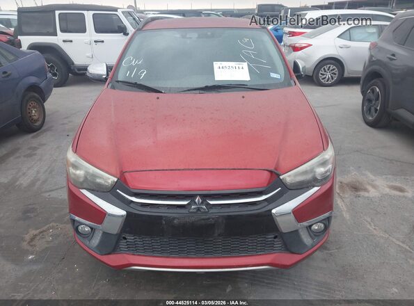 JA4AR4AW2KU008191 2019 MITSUBISHI OUTLANDER SPORT Темно-бордовый Вид щитка приборов