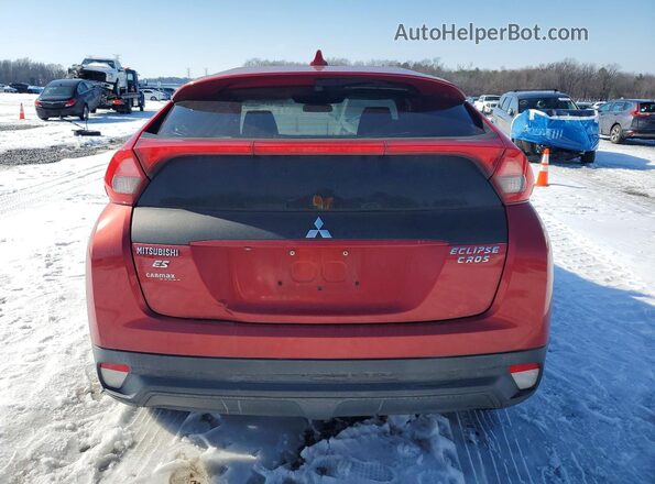 JA4AS3AA6JZ050562 2018 MITSUBISHI ECLIPSE Красный Вид сзади