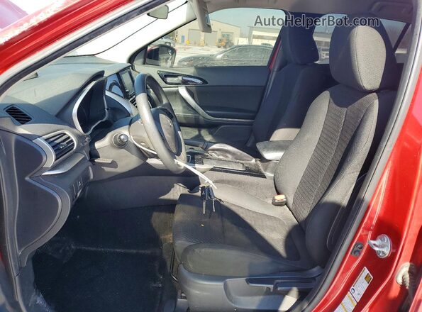 JA4AS3AA6JZ050562 2018 MITSUBISHI ECLIPSE Красный Вид салона спереди