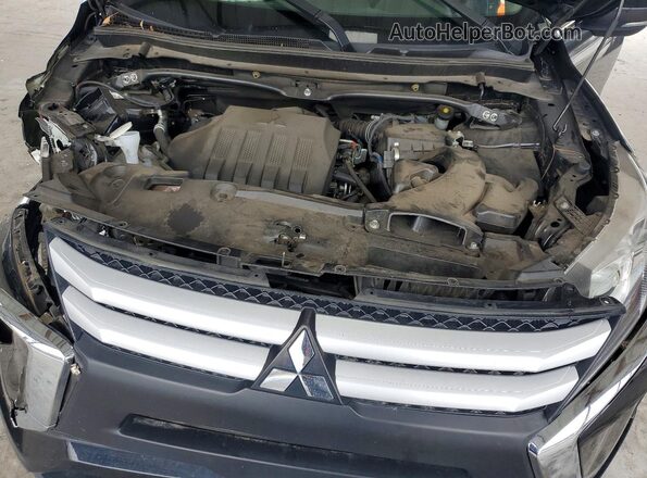 JA4AS3AA9LZ002427 2020 MITSUBISHI ECLIPSE Черный Вид задней части салона