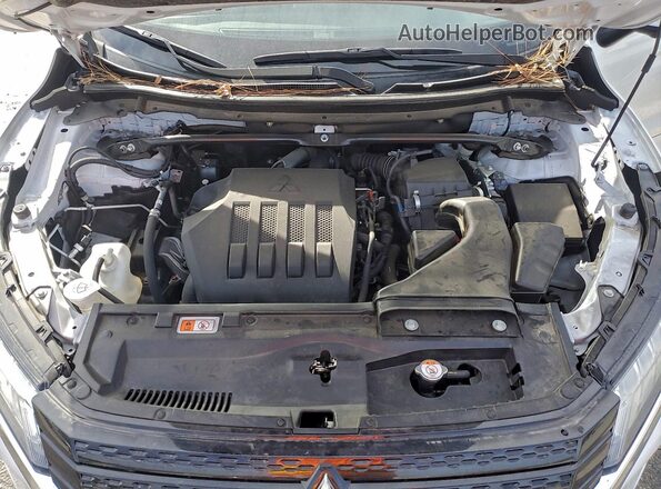 JA4ASWAA3NZ054592 2022 MITSUBISHI ECLIPSE White Vista del compartimento del motor