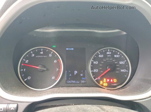 JA4AT3AA0KZ032959 2019 MITSUBISHI ECLIPSE Серебряный Вид щитка приборов