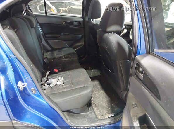 JA4AT3AA3LZ034612 2020 MITSUBISHI ECLIPSE CROSS Blue Widok naklejki z numerem VIN