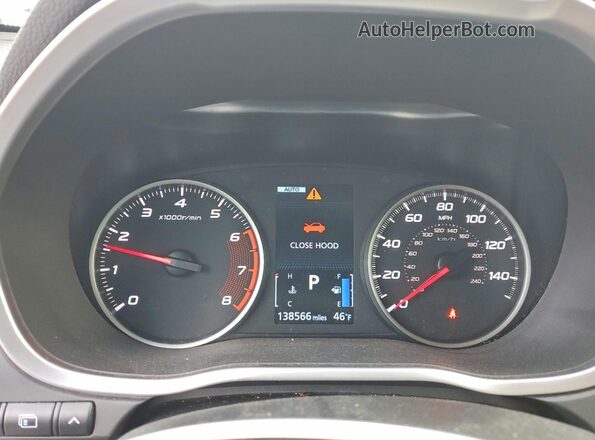JA4AT3AA8KZ046429 2019 MITSUBISHI ECLIPSE Серебряный Вид щитка приборов