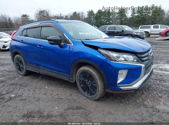 JA4AT4AA4JZ069517 2018 MITSUBISHI ECLIPSE CROSS Синий Передняя правая четверть