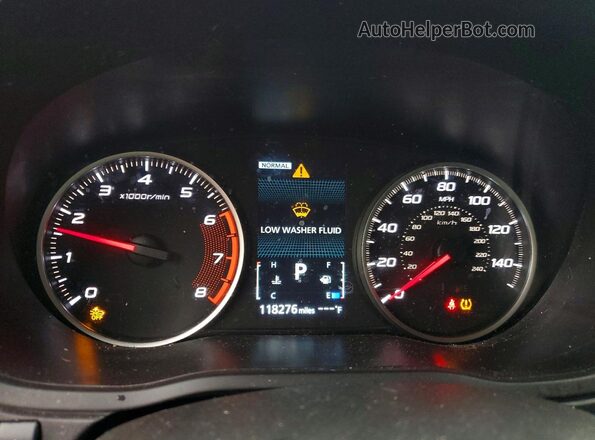 JA4ATVAA4PZ031901 2023 MITSUBISHI ECLIPSE Black Widok zestawu wskaźników