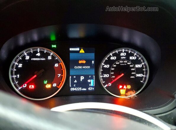 JA4ATVAA6NZ014269 2022 MITSUBISHI ECLIPSE Black Вид щитка приладів
