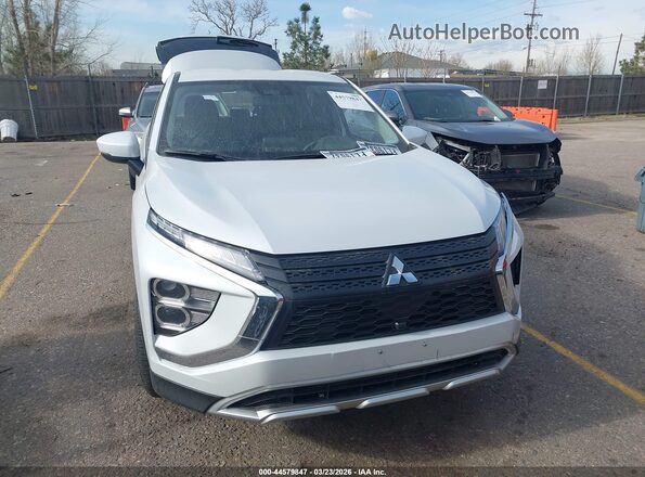 JA4ATWAA7SZ045385 2025 MITSUBISHI ECLIPSE CROSS White Widok zestawu wskaźników