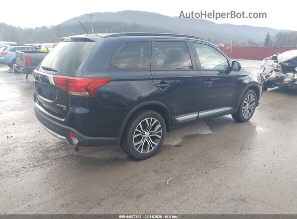 JA4AZ3A3XGZ005176 2016 MITSUBISHI OUTLANDER Dark Blue Задняя правая четверть
