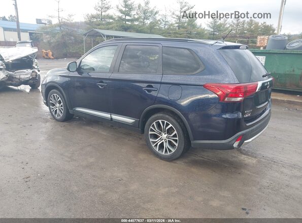 JA4AZ3A3XGZ005176 2016 MITSUBISHI OUTLANDER Dark Blue Задняя левая четверть