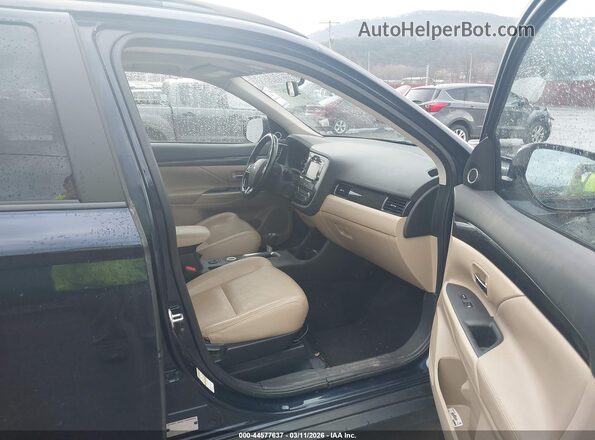 JA4AZ3A3XGZ005176 2016 MITSUBISHI OUTLANDER Dark Blue Вид салона спереди