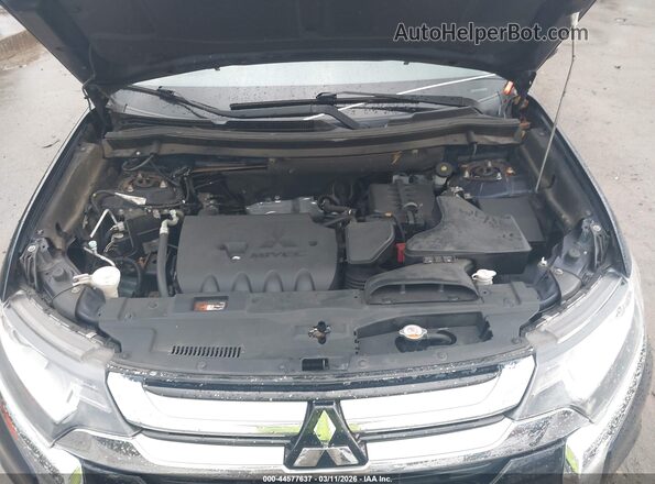 JA4AZ3A3XGZ005176 2016 MITSUBISHI OUTLANDER Dark Blue Вид сзади
