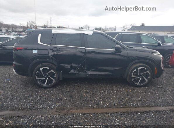 JA4J3VA83PZ008686 2023 MITSUBISHI OUTLANDER Black Widok wnętrza z tyłu