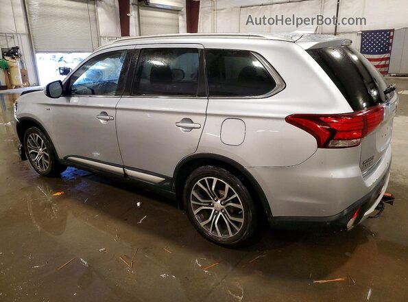 JA4JZ4AX1HZ031871 2017 MITSUBISHI OUTLANDER Серебряный Задняя левая четверть