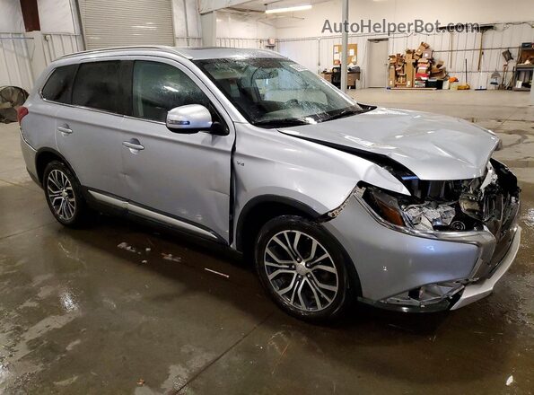 JA4JZ4AX1HZ031871 2017 MITSUBISHI OUTLANDER Серебряный Передняя правая четверть