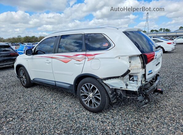 JA4JZ4AX5JZ035301 2018 MITSUBISHI OUTLANDER Белый Задняя левая четверть