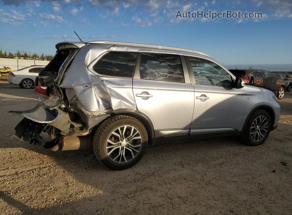 JA4JZ4AX7GZ604593 2016 MITSUBISHI OUTLANDER Серебряный Задняя правая четверть