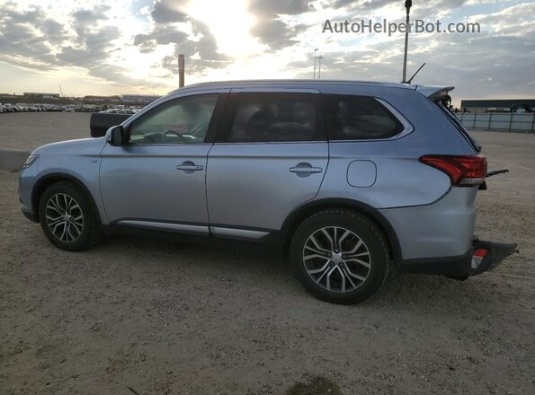 JA4JZ4AX7GZ604593 2016 MITSUBISHI OUTLANDER Серебряный Задняя левая четверть