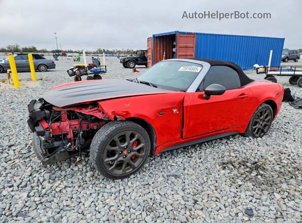JC1NFAEK3J0134889 2018 FIAT 124 Красный Передняя левая четверть