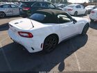 2018 Fiat 124 Spider Abarth Белый vin: JC1NFAEK9J0138980