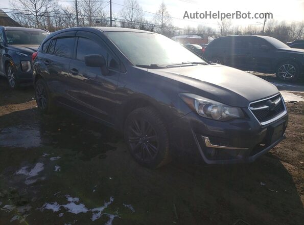 JF1GPAA61G9244464 2016 SUBARU IMPREZA Угольный Передняя правая четверть