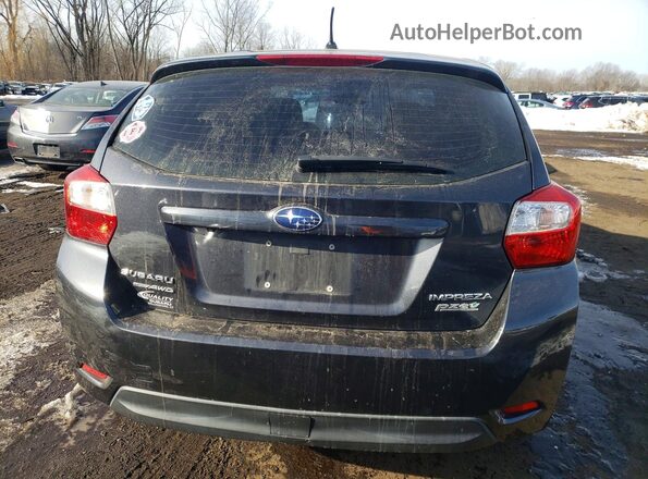 JF1GPAA61G9244464 2016 SUBARU IMPREZA Угольный Вид сзади