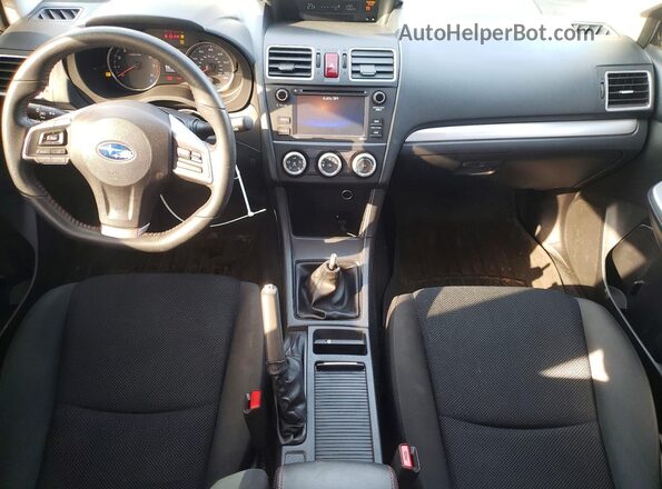 JF1GPAA61G9244464 2016 SUBARU IMPREZA Угольный Вид панели приборов