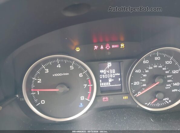 JF1GPAA65G8306518 2016 SUBARU IMPREZA Черный Вид задних сидений