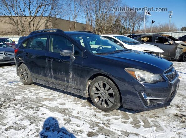 JF1GPAP60G8314047 2016 SUBARU IMPREZA Gray Przód prawy