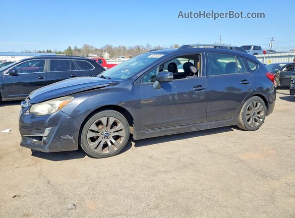 JF1GPAP65G9297322 2016 SUBARU IMPREZA Gray Front left