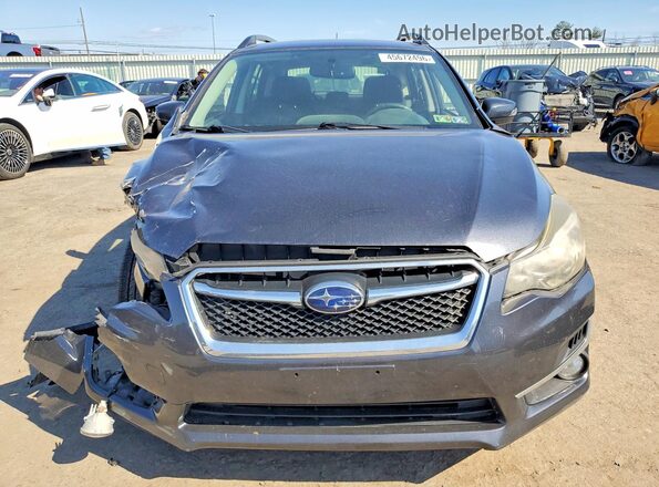 JF1GPAP65G9297322 2016 SUBARU IMPREZA Gray Front view