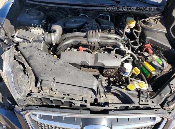 JF1GPAP65G9297322 2016 SUBARU IMPREZA Gray Rear interior view