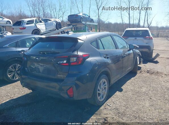 JF1GUABC4S8237763 2025 SUBARU IMPREZA Серый Задняя правая четверть