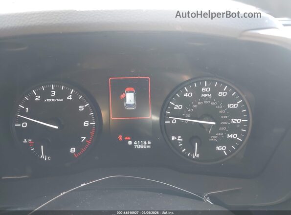 JF1GUABC4S8237763 2025 SUBARU IMPREZA Серый Вид задних сидений